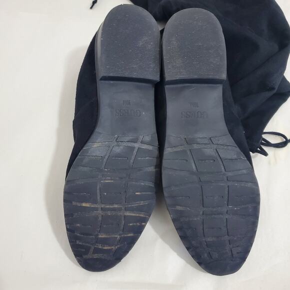 Guess | Simplee Over the Knee Faux Suede Boots - Picture 7 of 11